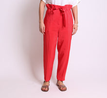 Load image into Gallery viewer, TELA RED TROUSERS
