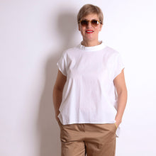 Load image into Gallery viewer, TRANSIT CFDTRTM220 BLOUSE WHITE
