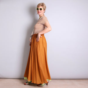NIU DOUBLE VOILE SKIRT PASSION FRUIT